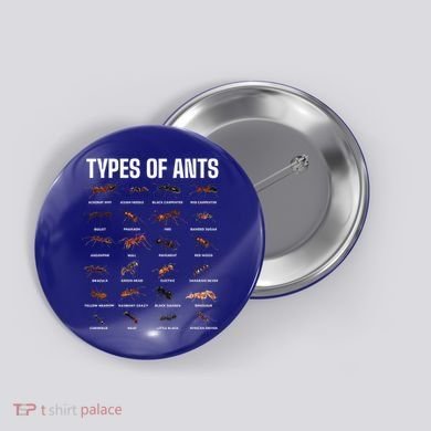 Types Of Ants For Ant Keeper Lovers Button