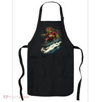 Turtle On A Snowboard Snowboarding Apron thumb 0