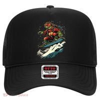 Turtle On A Snowboard Snowboarding Hat thumb 0