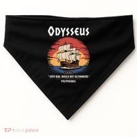 The Odysseus - Ancient Greek Mythology Meme - Odyssey  USA-Made Doggie Bandana thumb 0