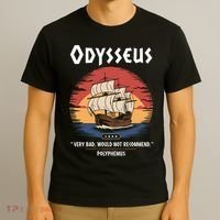 The Odysseus - Ancient Greek Mythology Meme - Odyssey  T-Shirt thumb 3