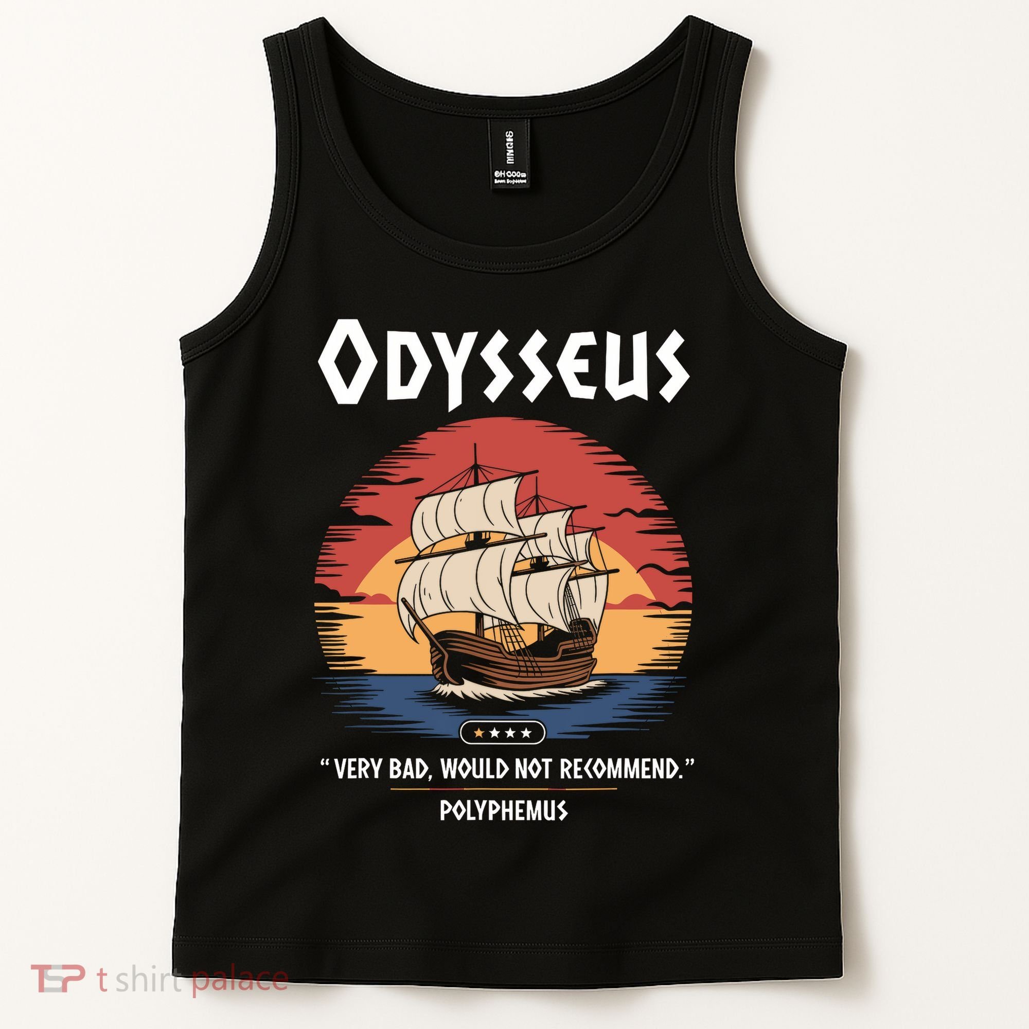 The Odysseus - Ancient Greek Mythology Meme - Odyssey  Tank Top