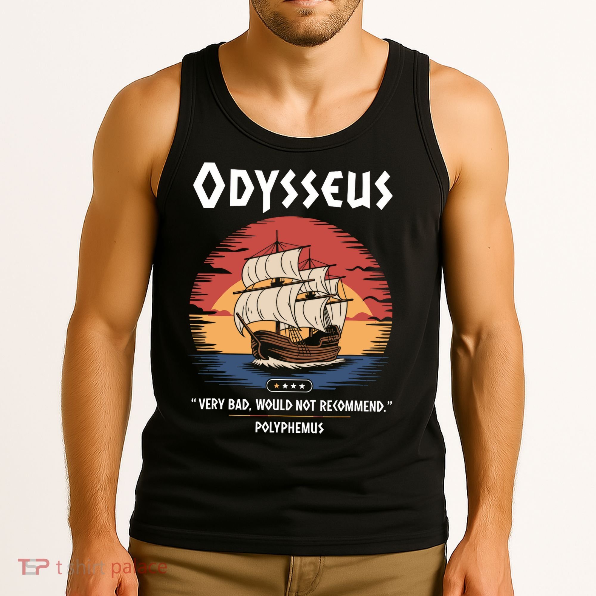 The Odysseus - Ancient Greek Mythology Meme - Odyssey  Tank Top