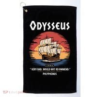 The Odysseus - Ancient Greek Mythology Meme - Odyssey  Golf Towel thumb 0