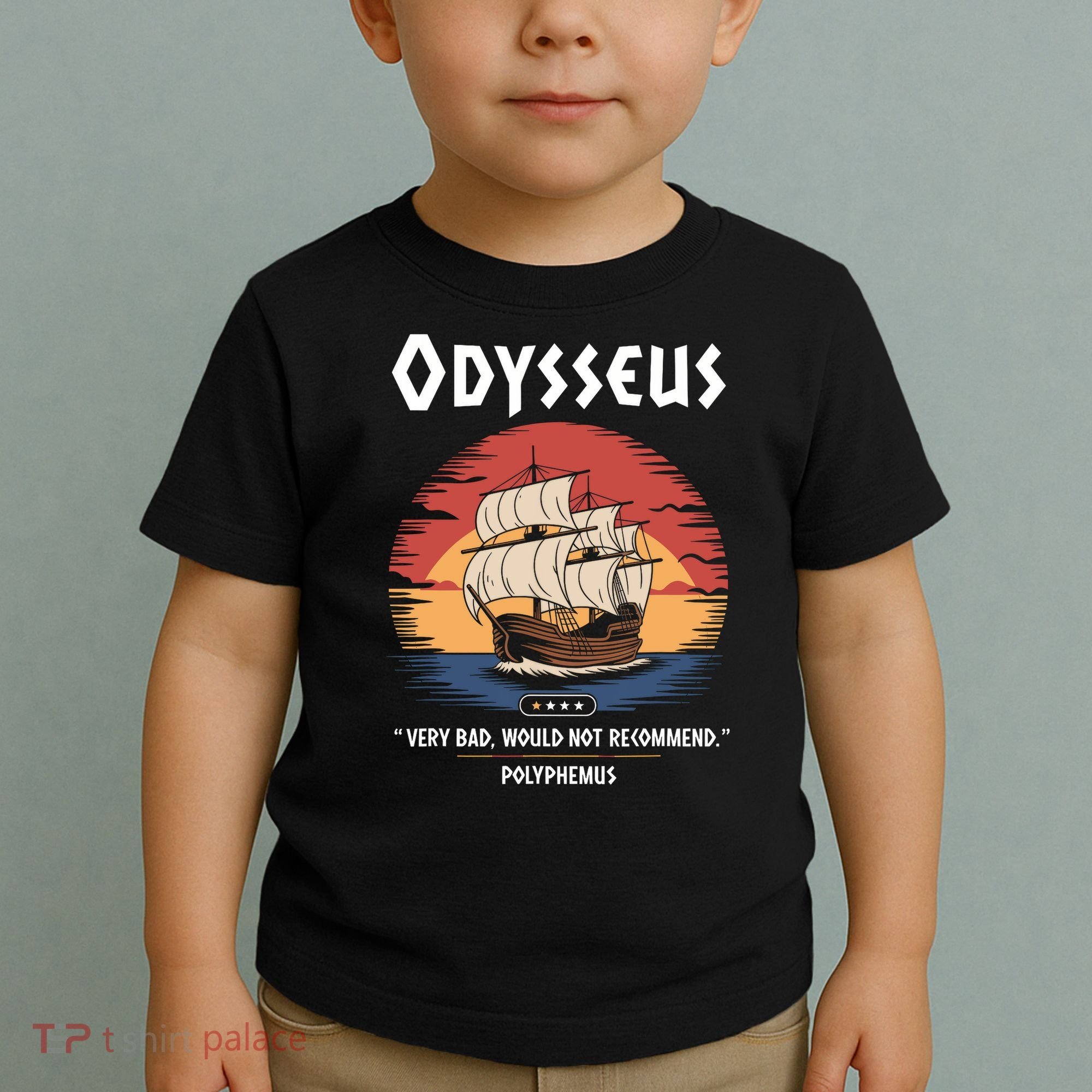 The Odysseus - Ancient Greek Mythology Meme - Odyssey  Toddler T-Shirt
