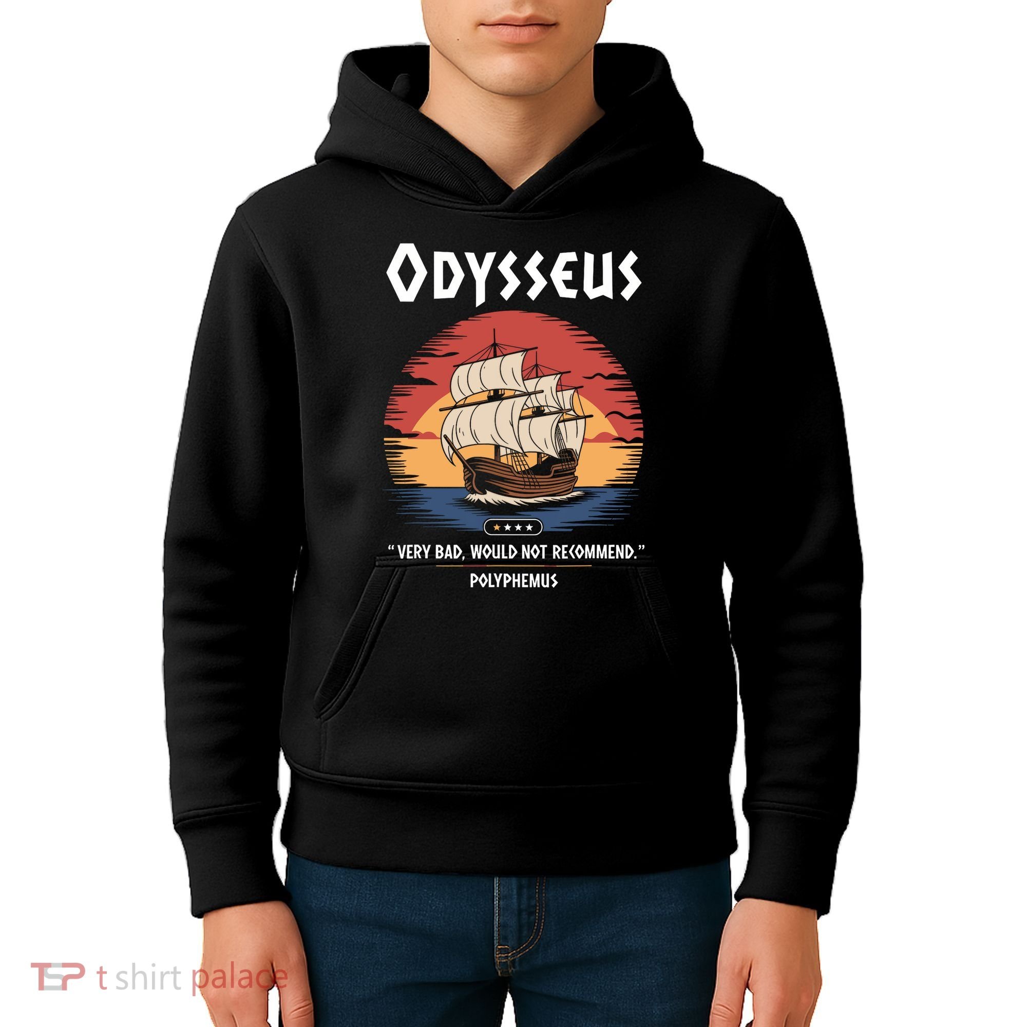 The Odysseus - Ancient Greek Mythology Meme - Odyssey  Kids Hoodie
