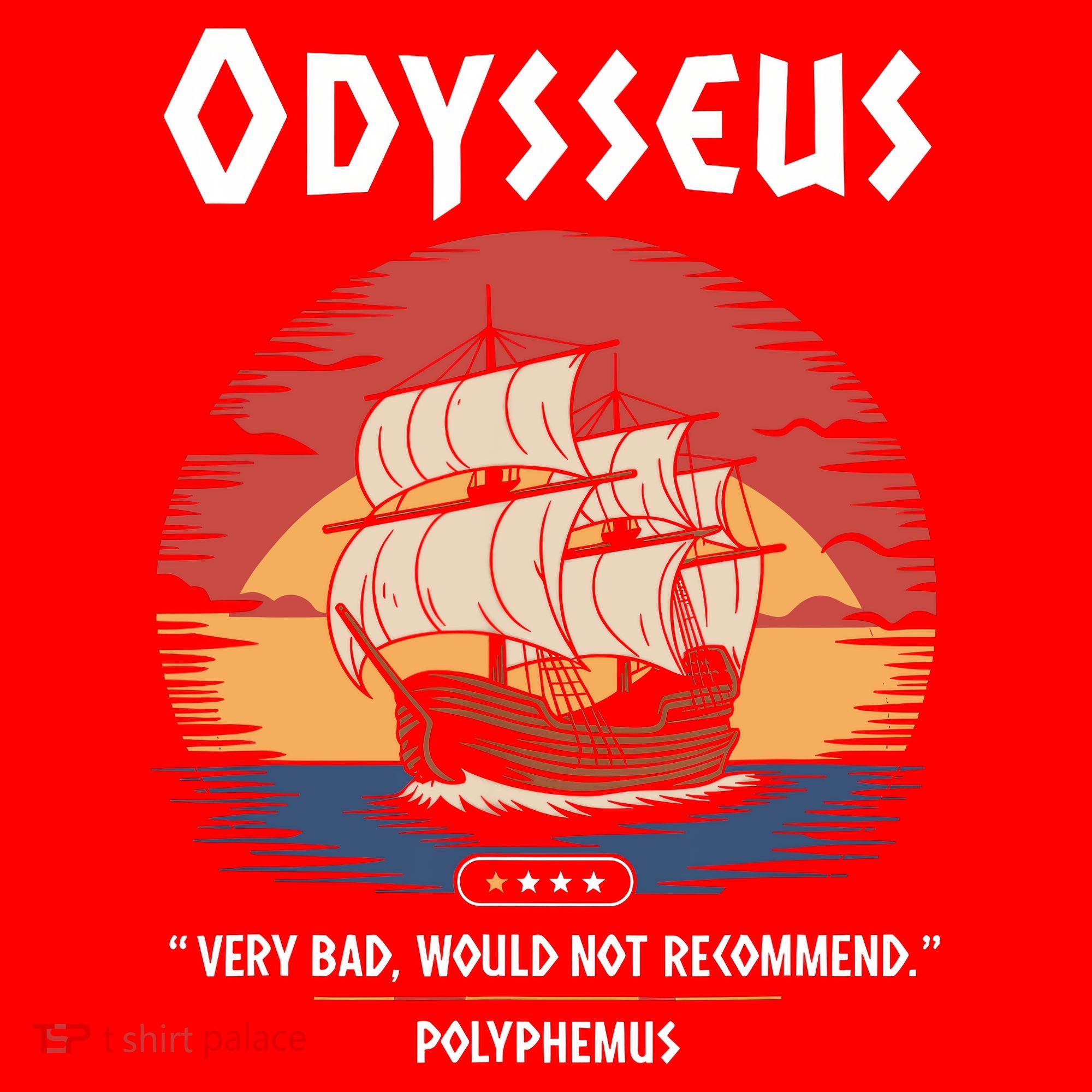 The Odysseus - Ancient Greek Mythology Meme - Odyssey  Santa Hat