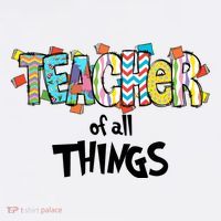 Teacher Of All Things Read Across America Reading Day Teacher Life Apron thumb 3