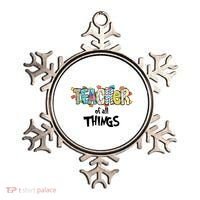 Teacher Of All Things Read Across America Reading Day Teacher Life Ornament thumb 0