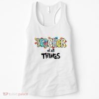 Teacher Of All Things Read Across America Reading Day Teacher Life Women's Tank Top thumb 0