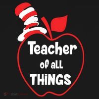 Teacher Of All Things Hat Teacher Life Reading Day Lover Read Across America T-Shirt thumb 7