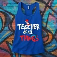 Teacher Of All Things Women's Tank Top thumb 3