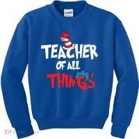 Teacher Of All Things Kids Sweatshirt thumb 0