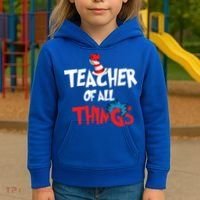 Teacher Of All Things Kids Hoodie thumb 3