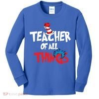 Teacher Of All Things Kids Long Sleeve Shirt thumb 0