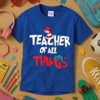 Teacher Of All Things Kids T-Shirt thumb 3