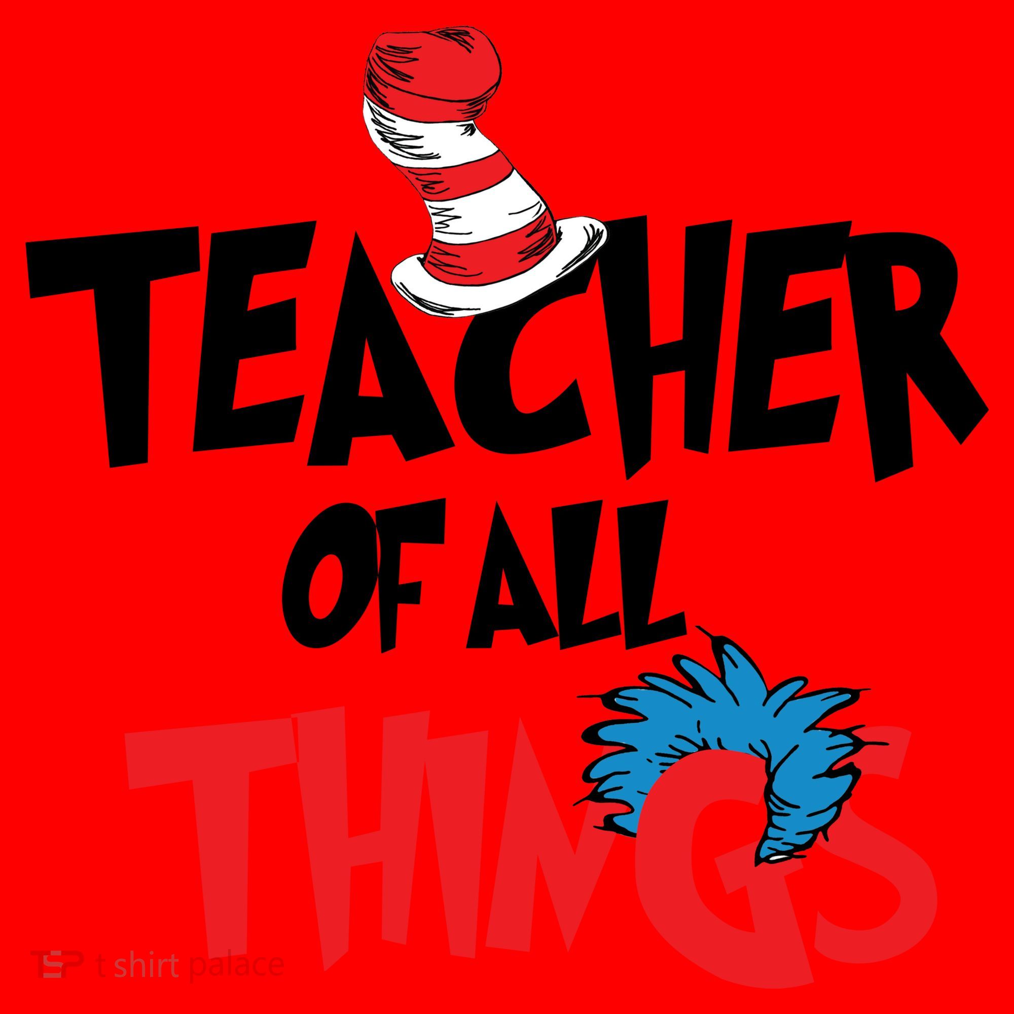 Teacher Of All Things Santa Hat