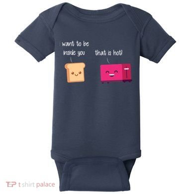 Toast And Toaster Baby Bodysuit