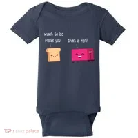 Toast And Toaster Baby Bodysuit thumb 0