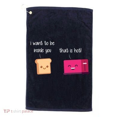 Toast And Toaster Golf Towel