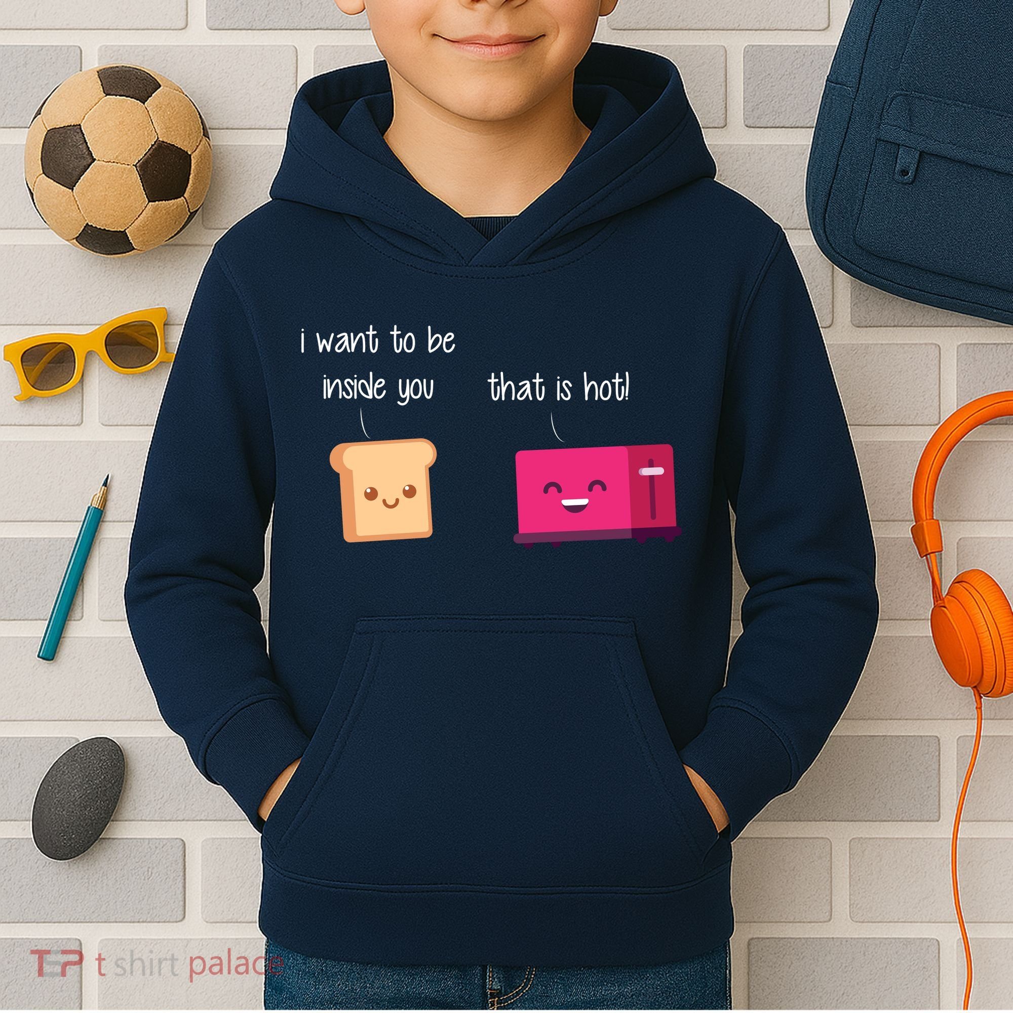 Toast And Toaster Kids Hoodie
