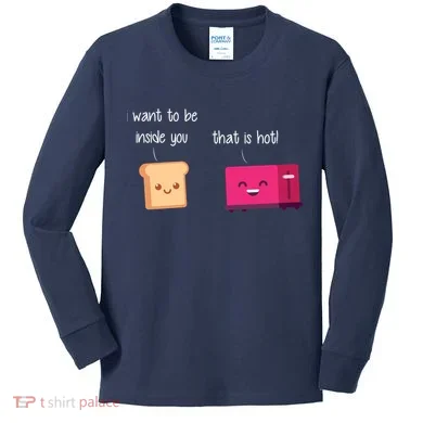 Toast And Toaster Kids Long Sleeve Shirt