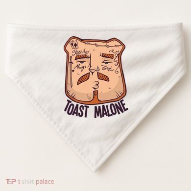Toast Malone USA-Made Doggie Bandana