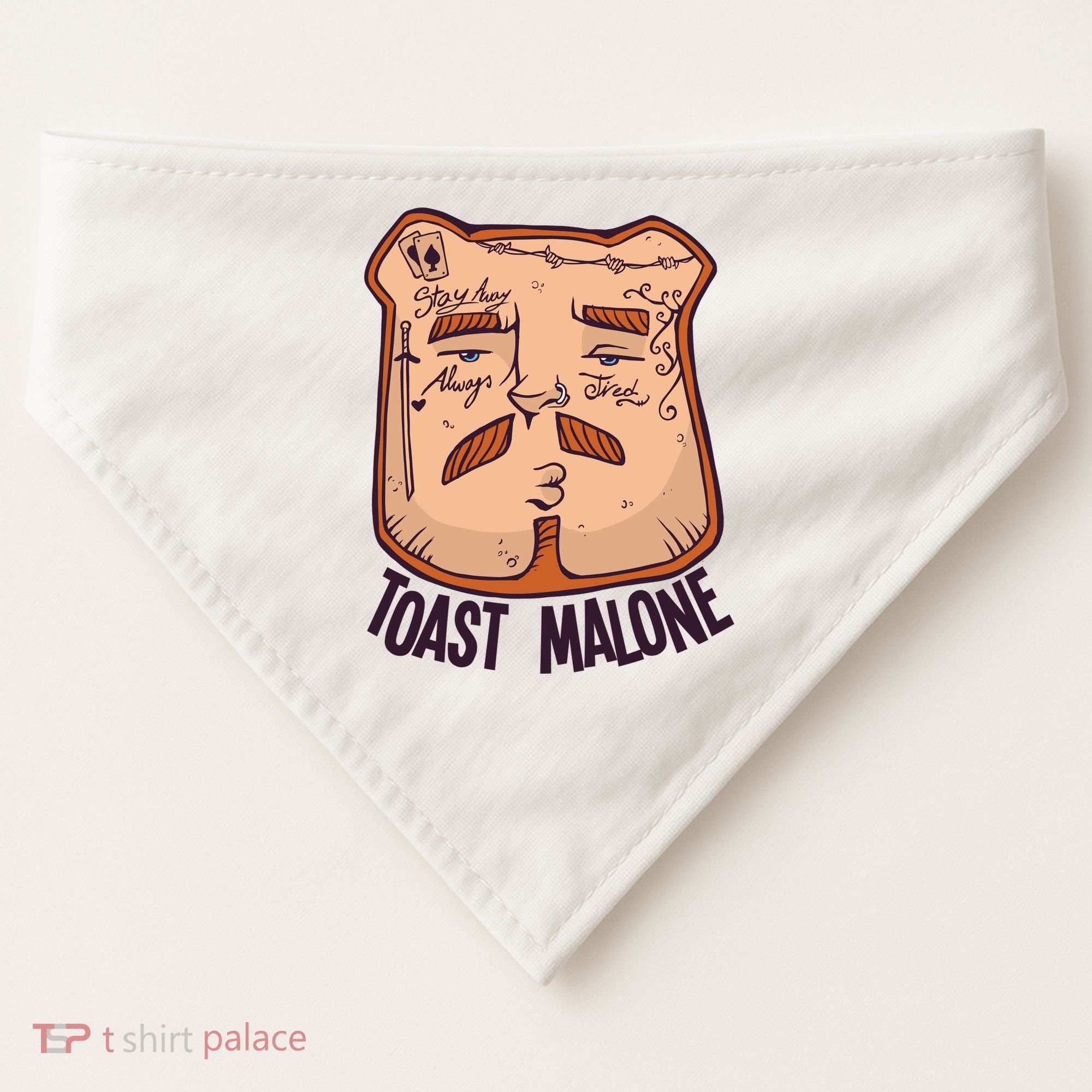Toast Malone USA-Made Doggie Bandana