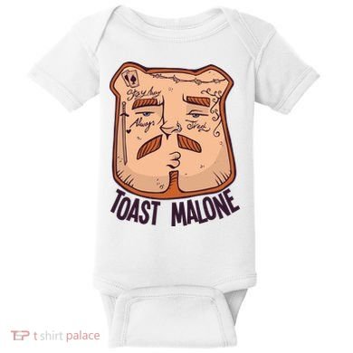 Toast Malone Baby Bodysuit