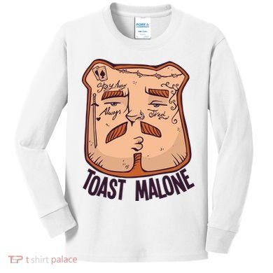Toast Malone Kids Long Sleeve Shirt