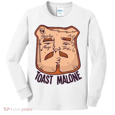 Toast Malone Kids Long Sleeve Shirt