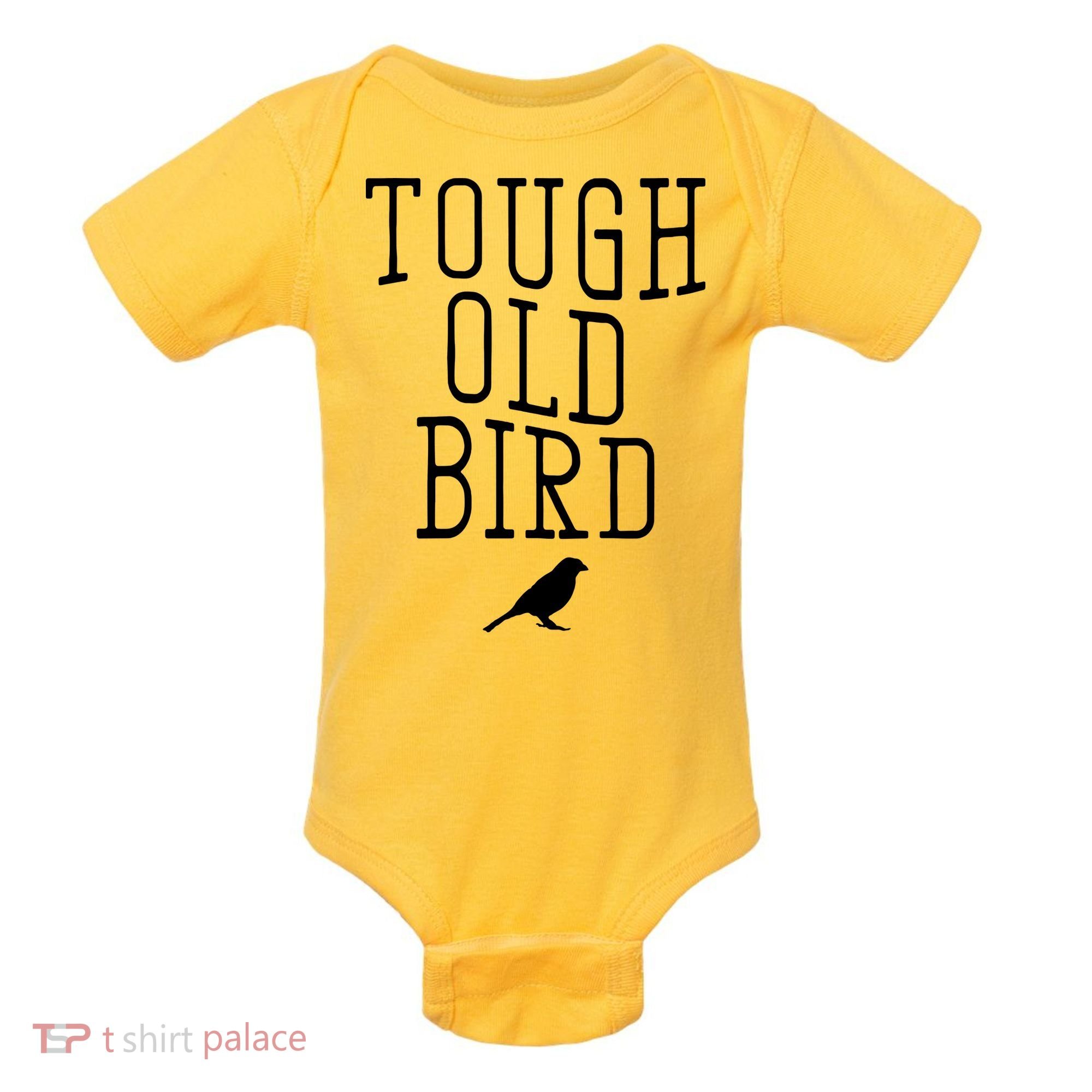 Tough Old Bird Baby Bodysuit