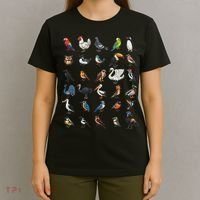 Types Of Birds Educational T-Shirt thumb 4