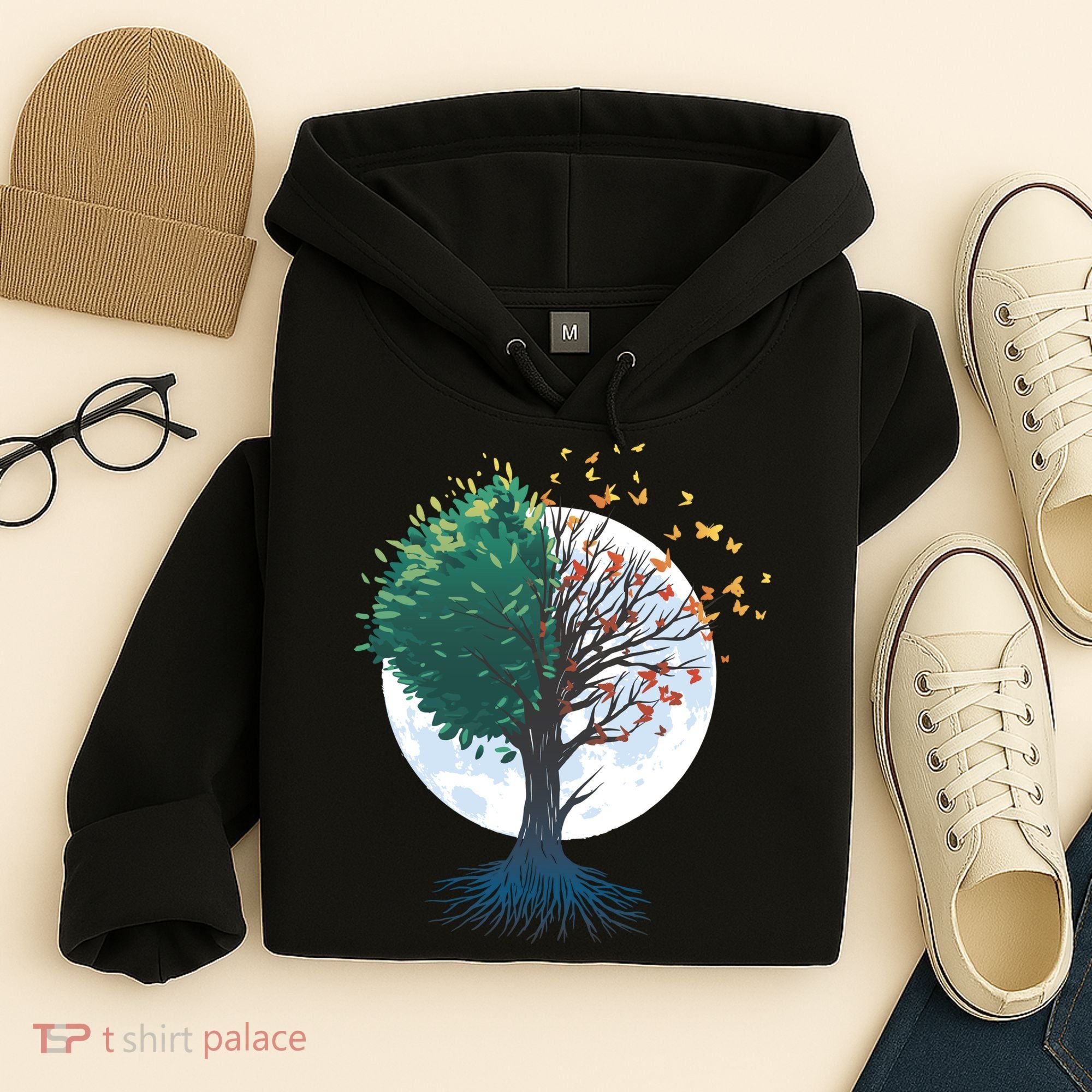 Tree Of Butterflies Hoodie