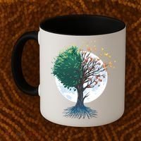 Tree Of Butterflies Coffee Mug thumb 2