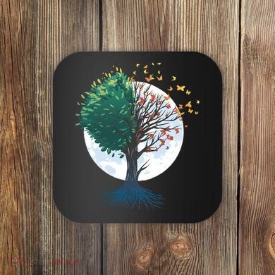 Tree Of Butterflies Coaster