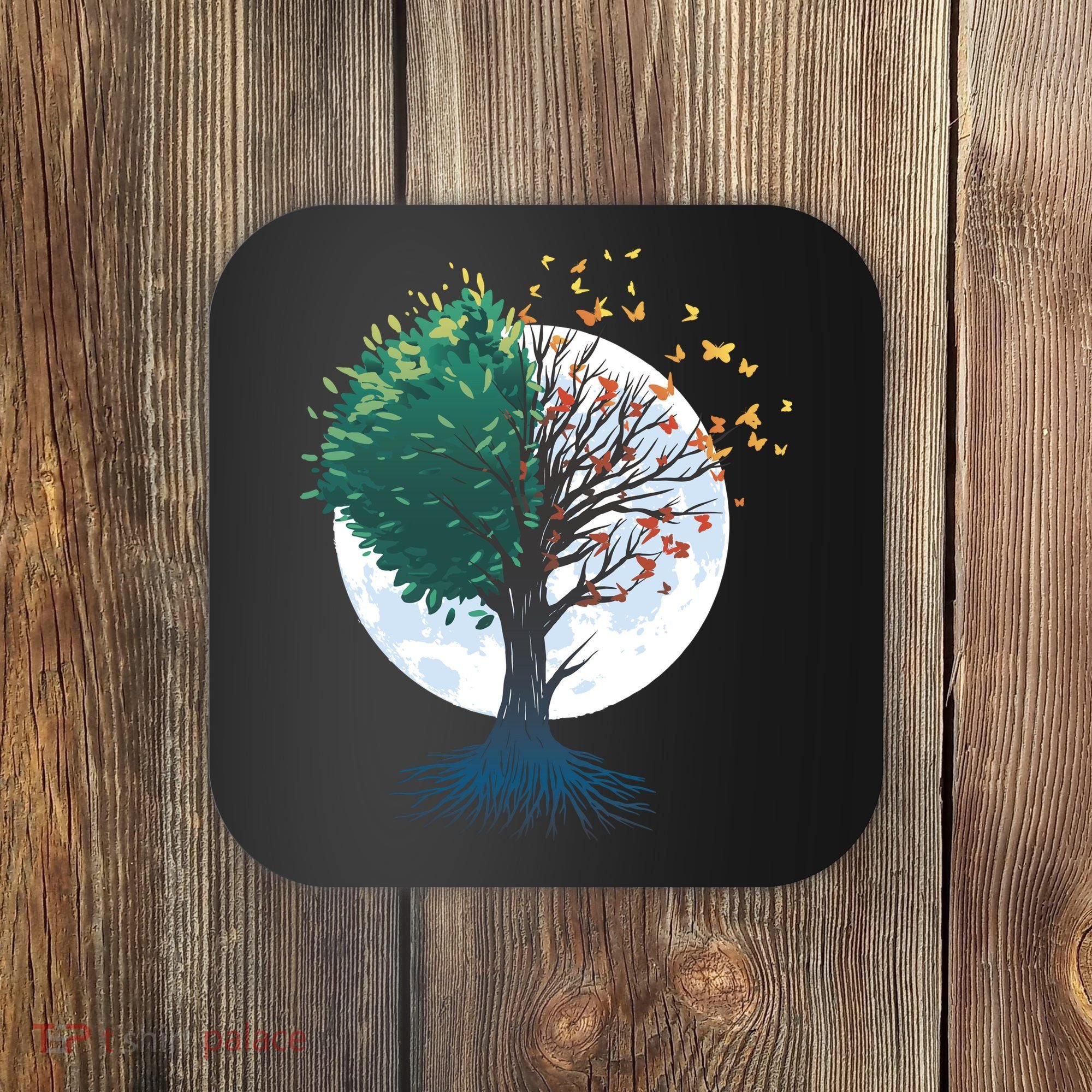 Tree Of Butterflies Coaster