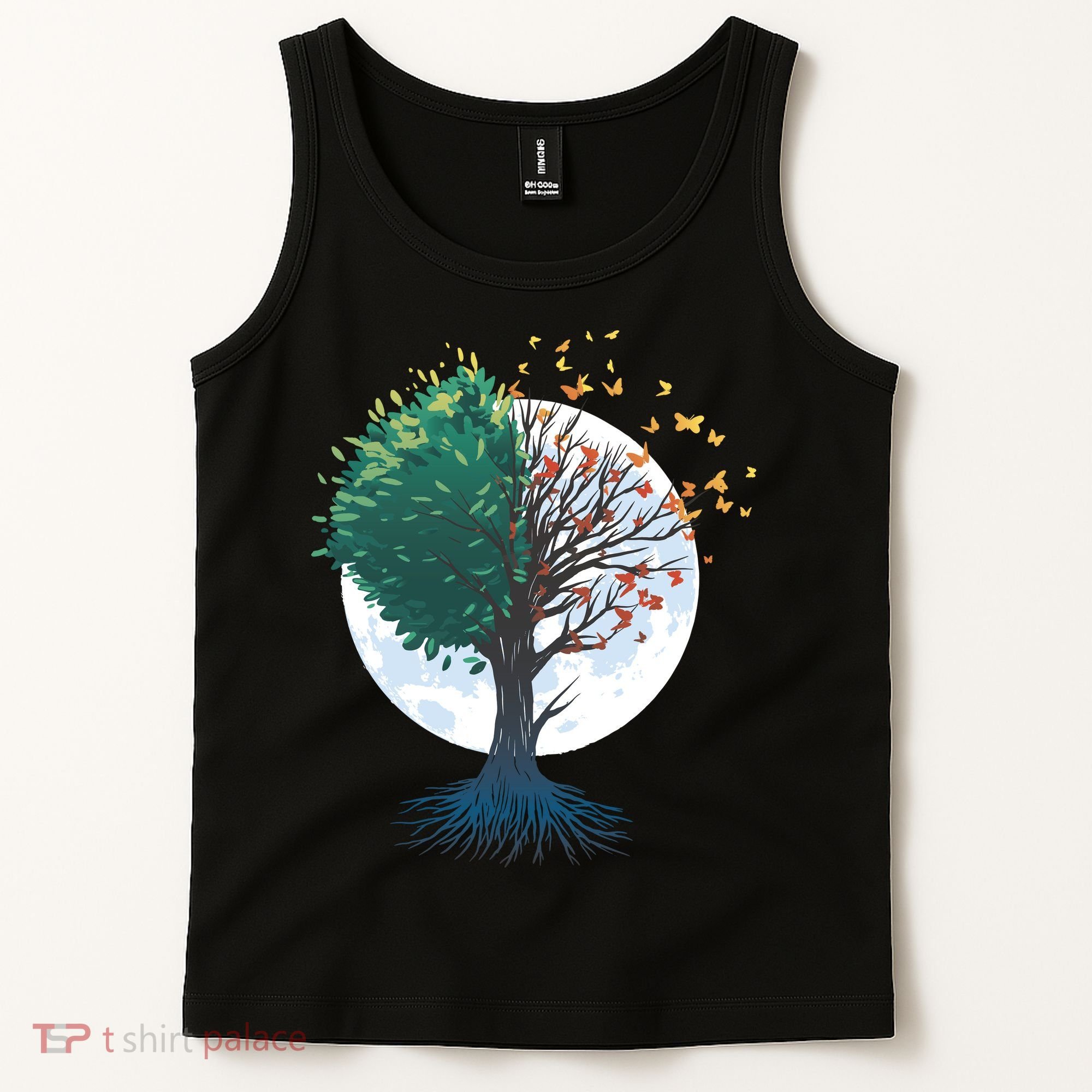 Tree Of Butterflies Tank Top