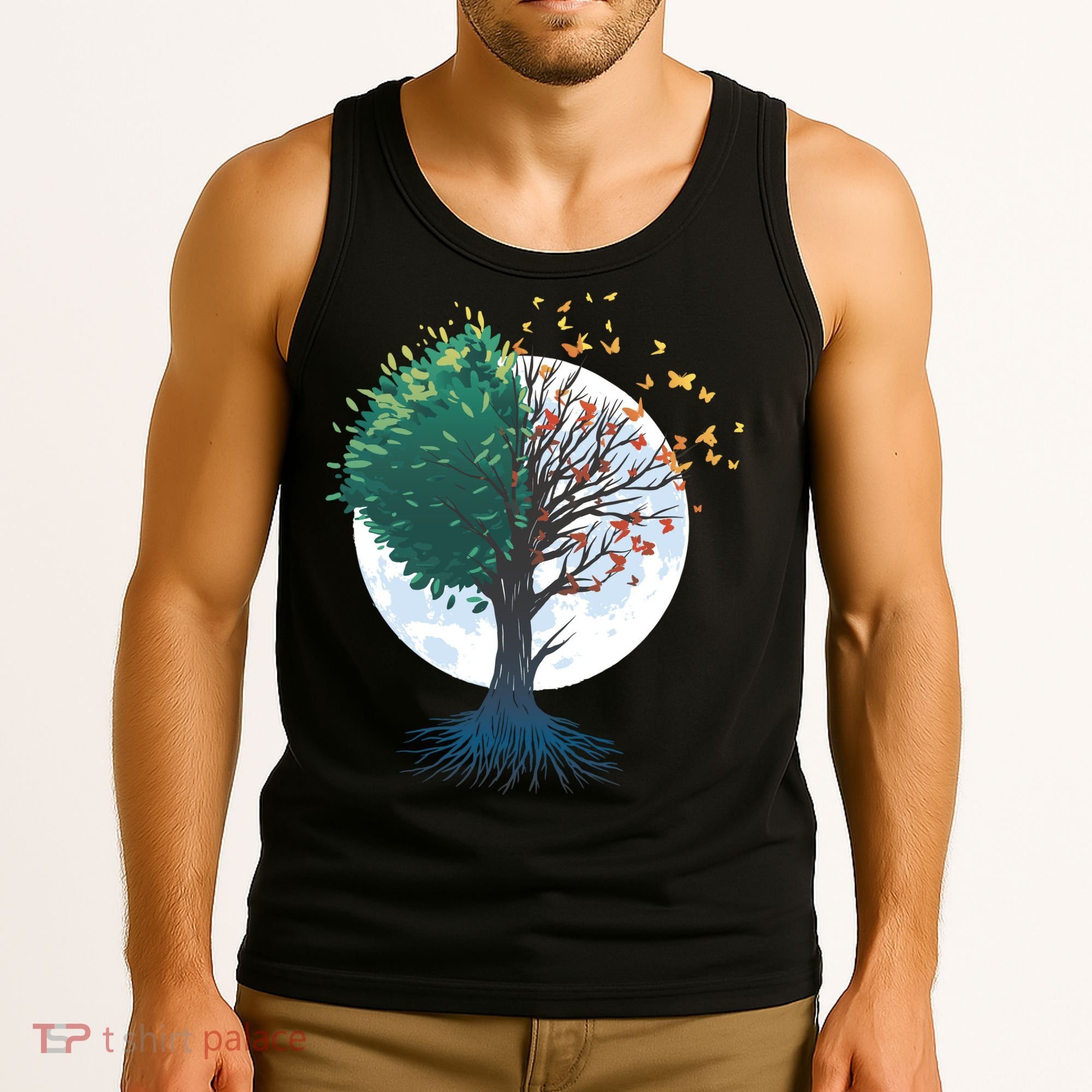 Tree Of Butterflies Tank Top
