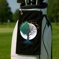 Tree Of Butterflies Golf Towel thumb 2