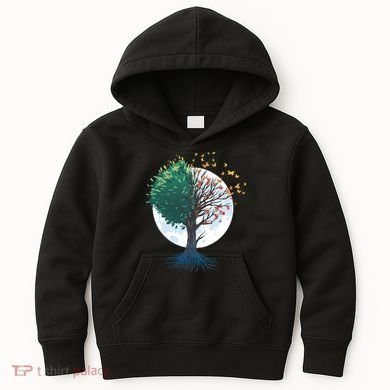 Tree Of Butterflies Kids Hoodie