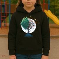 Tree Of Butterflies Kids Hoodie thumb 3