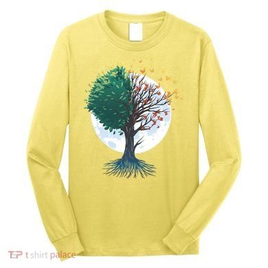 Tree Of Butterflies Long Sleeve Shirt