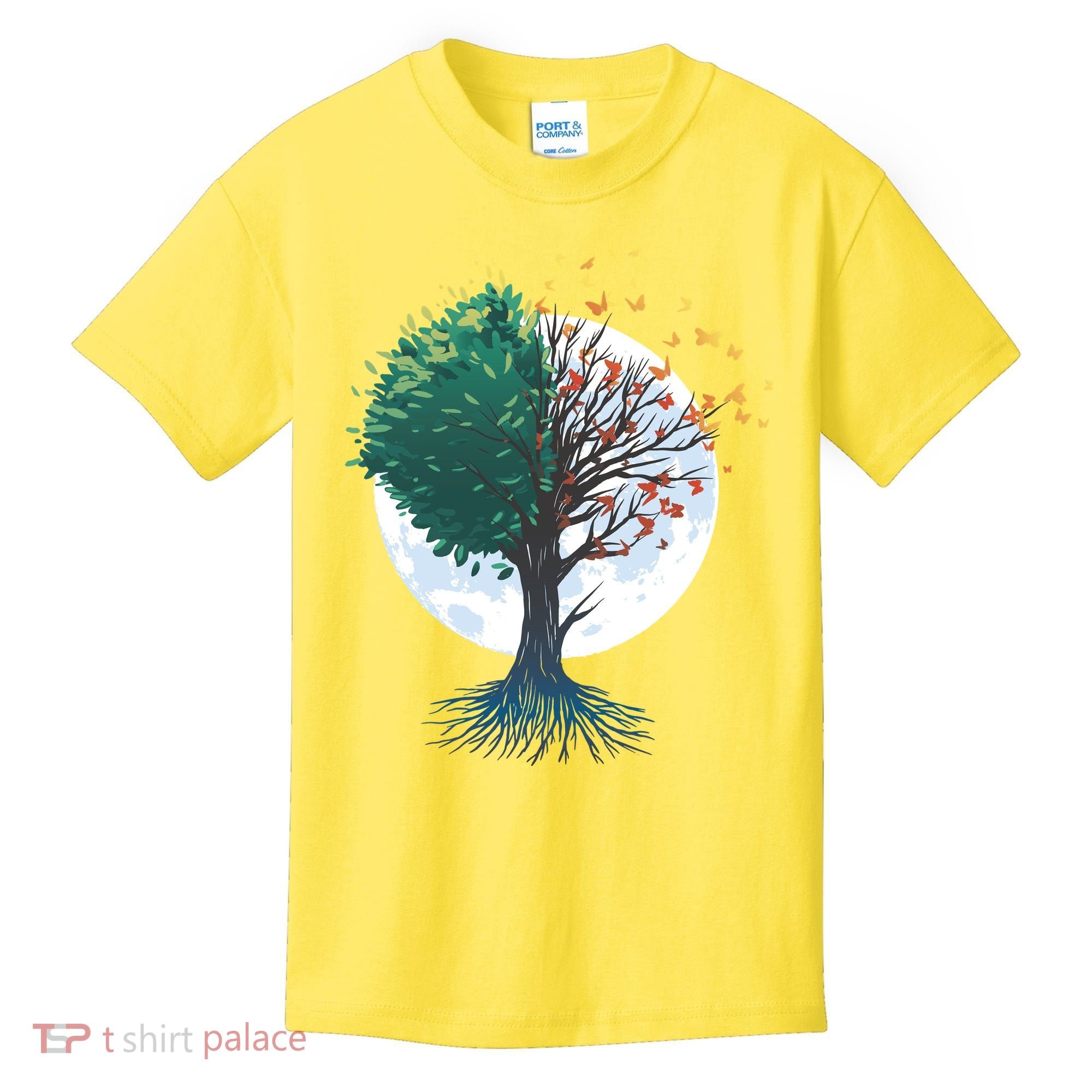 Tree Of Butterflies Kids T-Shirt