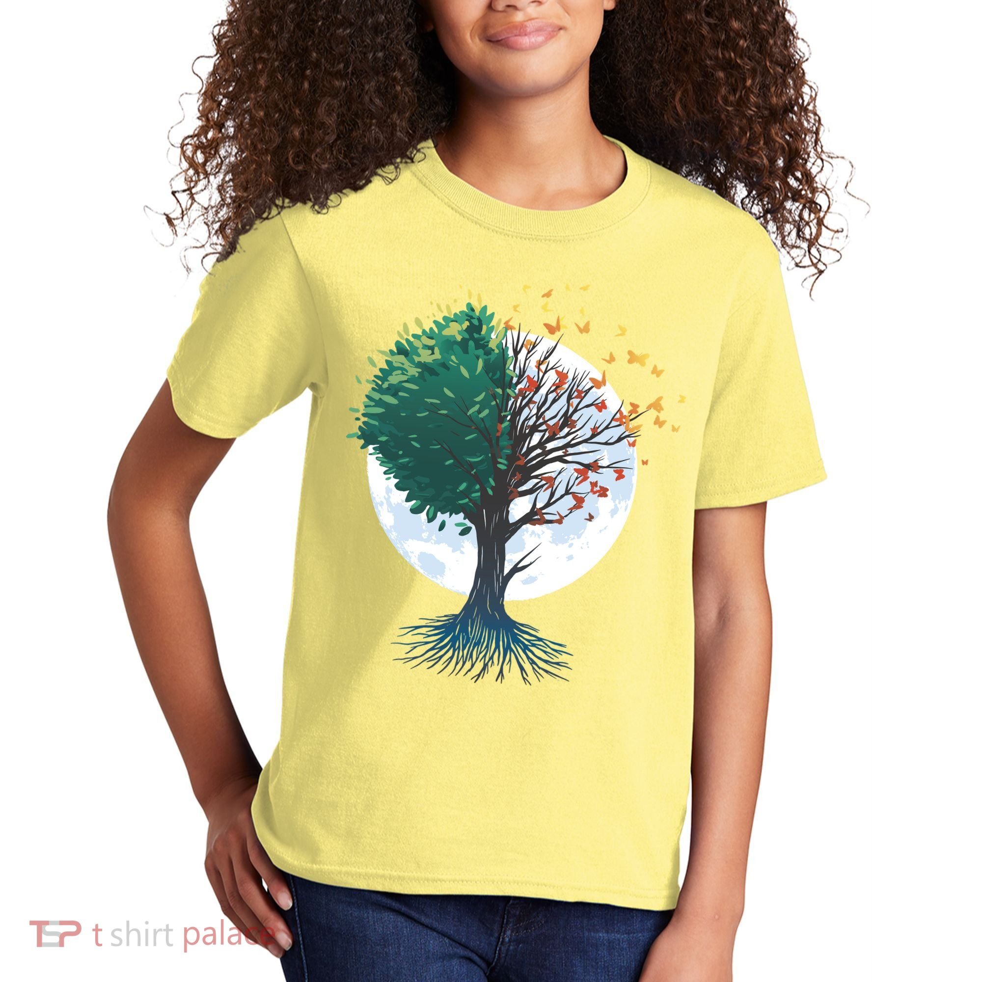Tree Of Butterflies Kids T-Shirt