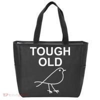 Tough Old Bird Funny Jokes Sarcastic Tote Bag thumb 0