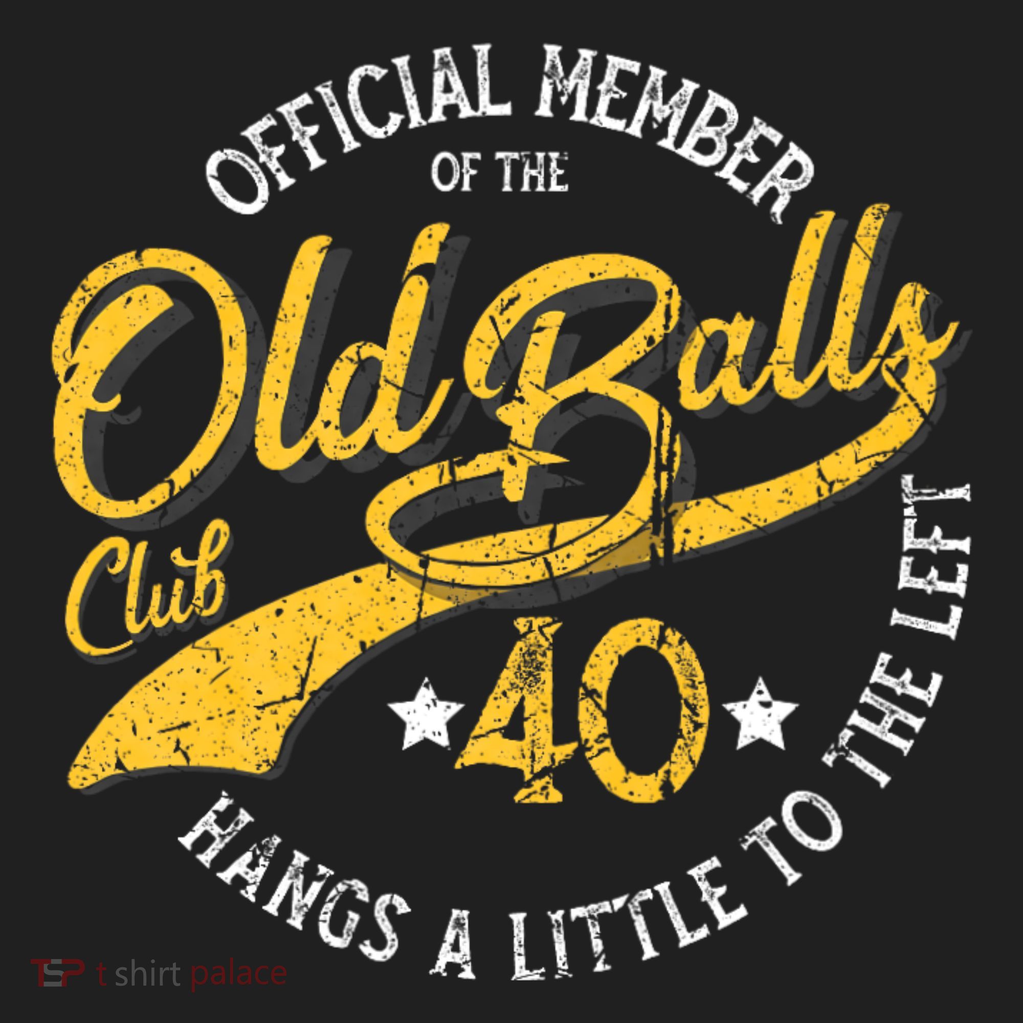 The Old Balls Club 40th Over The Hill Birthday Beanie