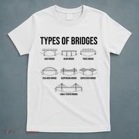 Types Of Bridges, Bridge Engineer Gift T-Shirt thumb 5