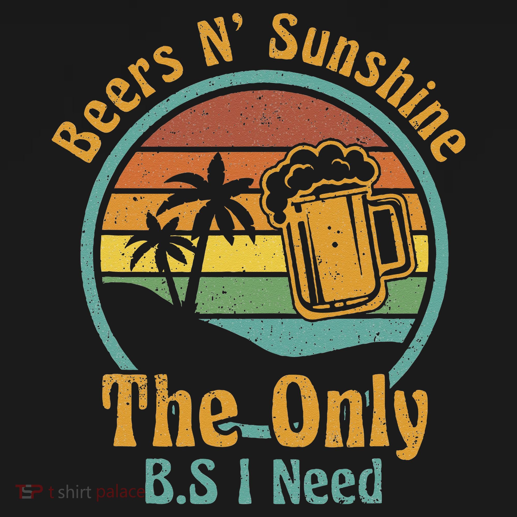 The Only BS I Need Is Beers and Sunshine Drinking Brew Party Women's Hoodie