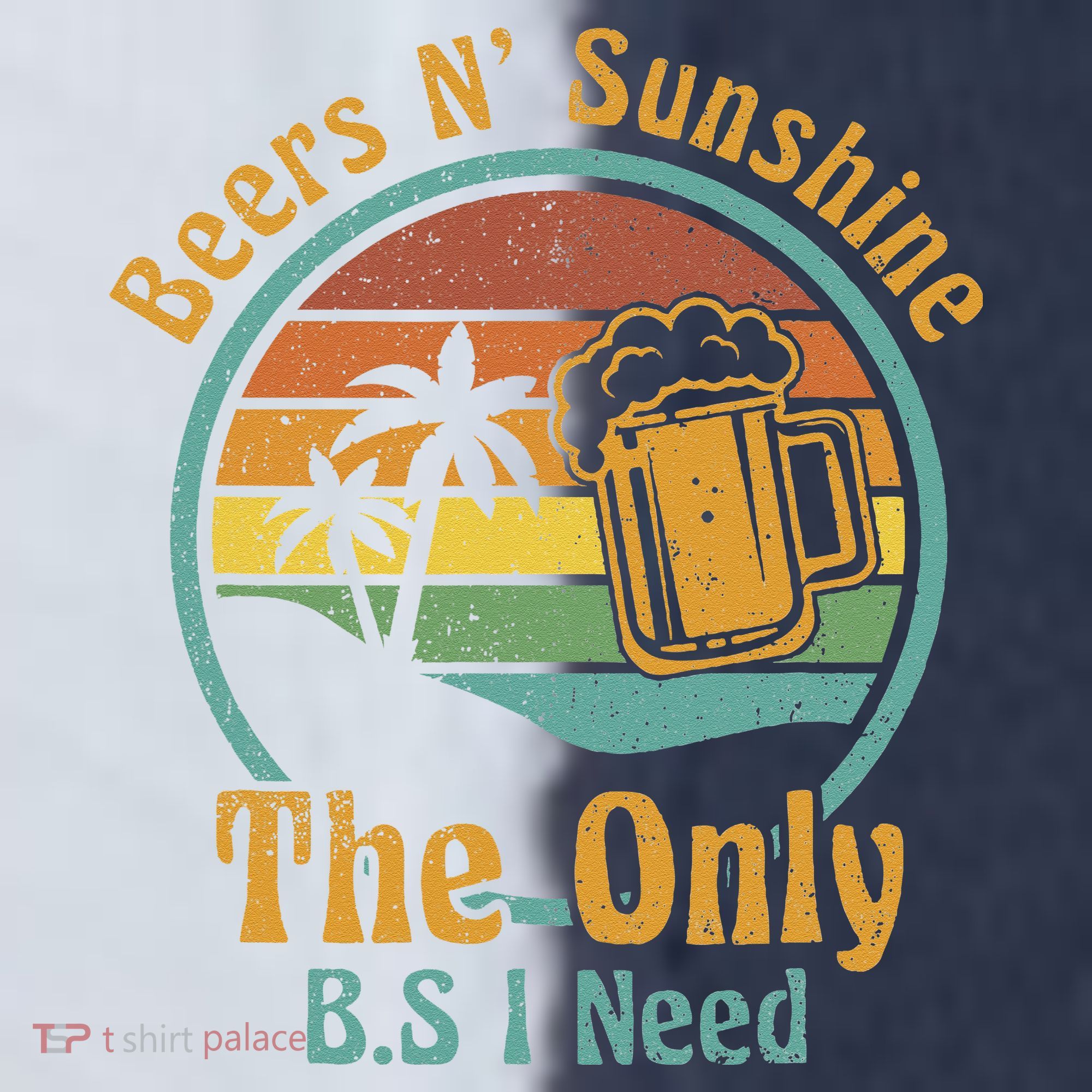 The Only BS I Need Is Beers and Sunshine Drinking Brew Party Sport-Tek Competitor United Soccer Jersey